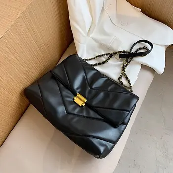 

Large-capacity Chain Bag 2020 Trendy High-end Fashion All-match Single Shoulder Messenger Bag Designer Handbags High Quality