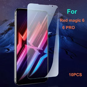 10 шт для Nubia красный Магия 6 6 PRO Стекло закаленное Стекло пленка Красного magic 6 PRO Защитная пленка для экрана, защита защитная пленка