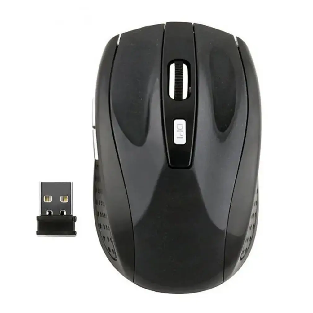 Портативная беспроводная оптическая игровая мини мышь 2 4 ГГц 6D USB с 6 клавишами 2000