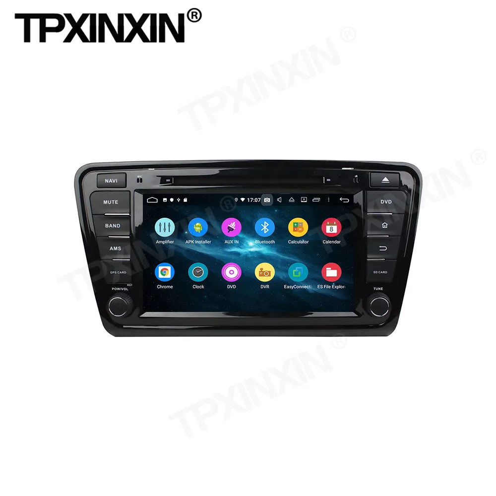 4+128G Carplay Car Radio 2 Din Stereo Receiver Android For Skoda Octavia 2014 DSP GPS Navigation Player Audio Recorder Head Unit