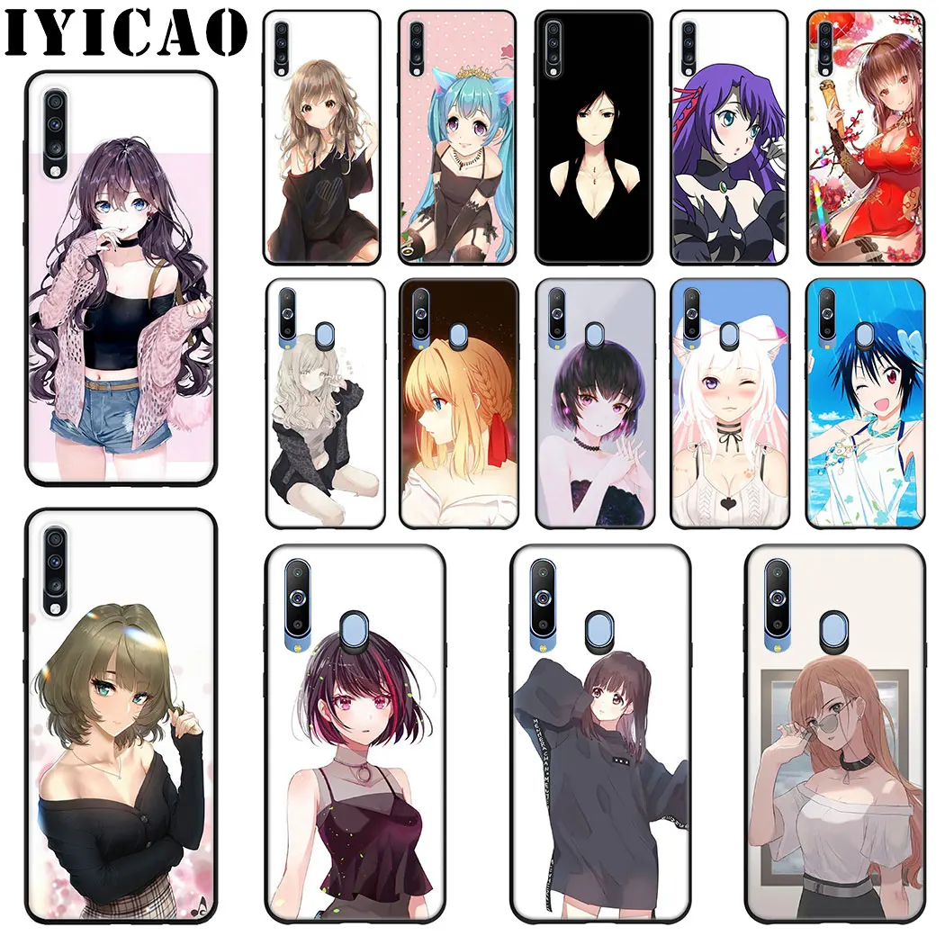IYICAO обувь для косплея аниме kawaii девочек мягкий силиконовый чехол телефона samsung J6
