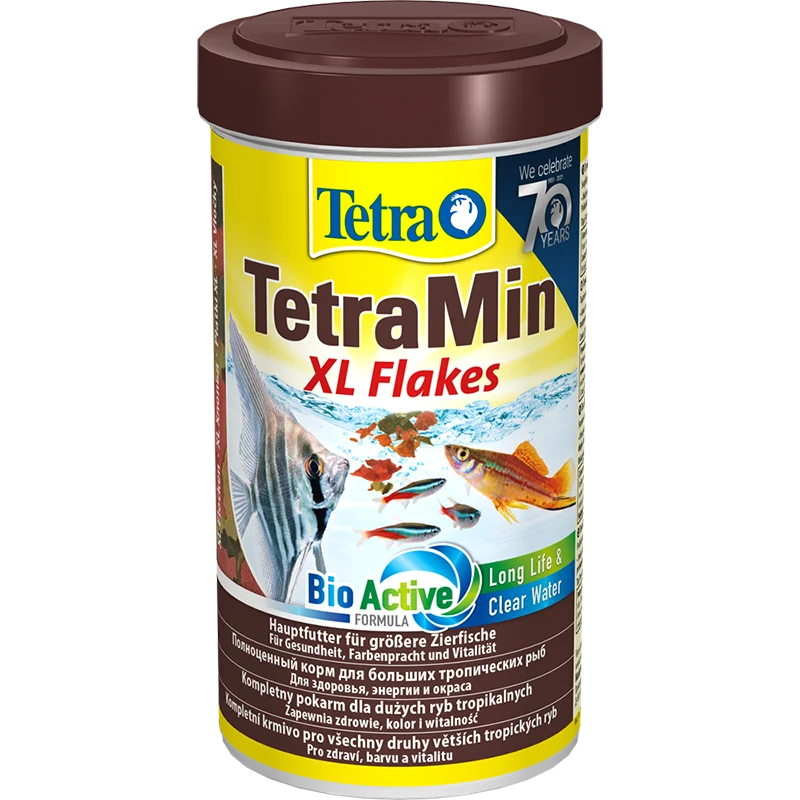 Tetramin xl основной корм для всех видов тропических рыб 500мл*3 (крупые хлопья) 204317 (4004218204317)