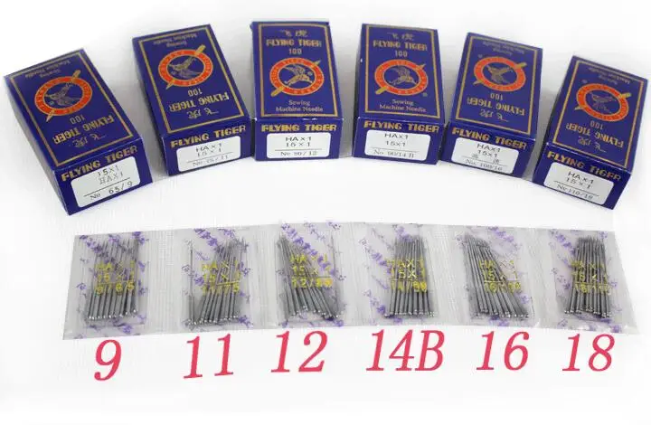 high quality 10pcs HA x 1,130/705H,15x1 Needles Size #9 #11 #12 #14 #16 #18 for singer brother bernina pfaff elna janome# SEWING 3