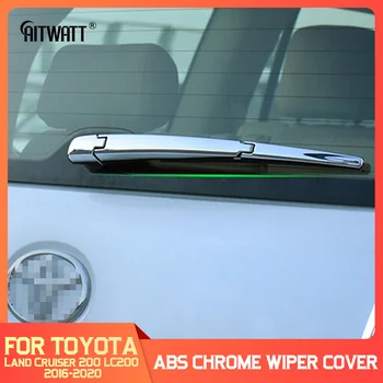 

For Toyota LC Land Cruiser 200 2016-2020 ABS Chrome Rear Window Wiper Arm Blade Cover Trim Sticker Car Styling Accessories 3pcs