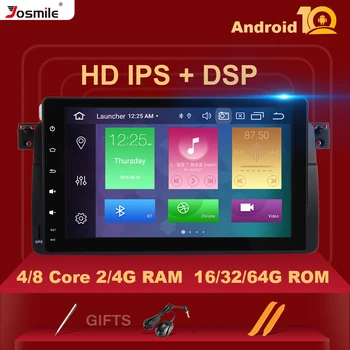 

IPS 4GB 64G 1 Din Android 10 Car Radio DVD For BMW E46 M3 Rover 75 Coupe 318/320/325/330/335 Navigation Multimedia Stereo 8core