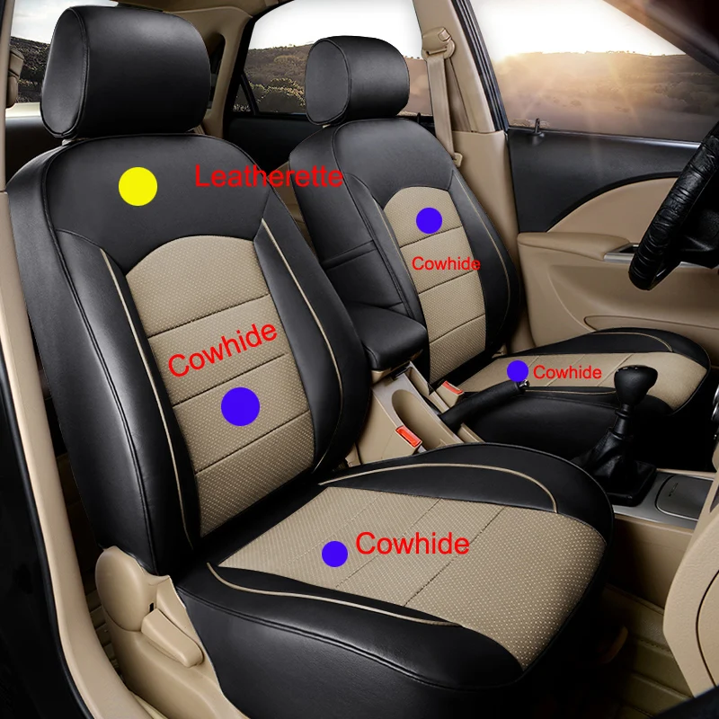 Чехол из натуральной кожи для автомобильных сидений Ford Escape|Чехлы на