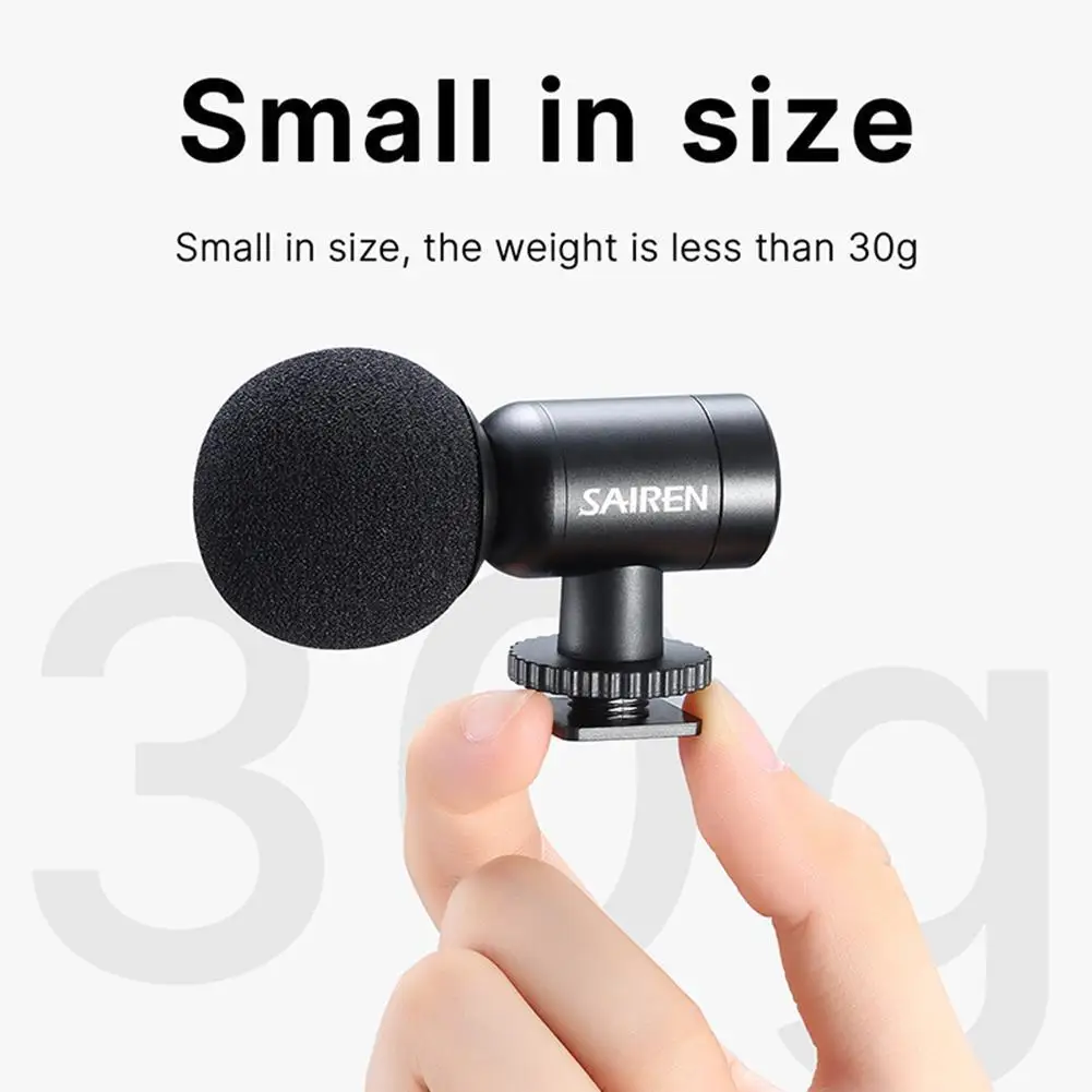 

NEW SAIREN Nano Microphone Portable Mini Record Mic YouTube SLR Sony Tiktok Stream Smartphone For Gopro For Vlog Camera Liv L3C8