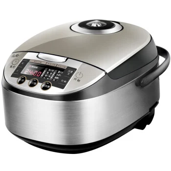 

Electric Turbine Anti Foam Overflow Pan Rice Cooker Wire Drawing Rice Cooking Machine 4L Electric Multifunction Cooker Device