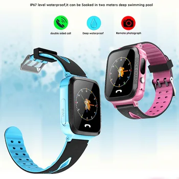 

Smart Watch Children Student Anti-lost Phone Watch Waterproof with Remote Camera Card Positioning Intercom For Android Function