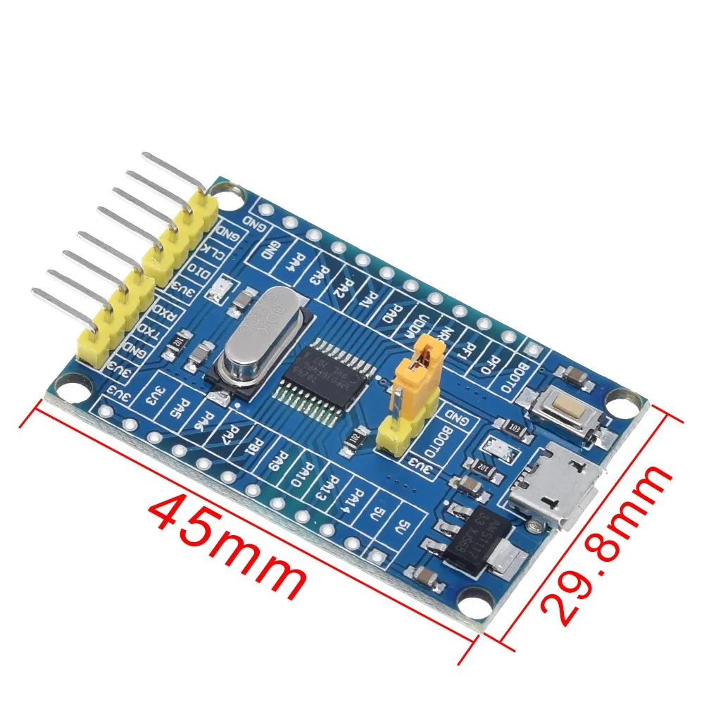 TZT 48 МГц STM32F030F4P6 маленькая Система s макетная плата CORTEX-M0 ядро 32 бит мини-панели развития системы