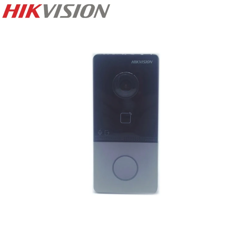 HIKVISION DS KV6113 WPE1 пластиковая дверная станция для виллы с картой чтения 2 Мп камера ИК