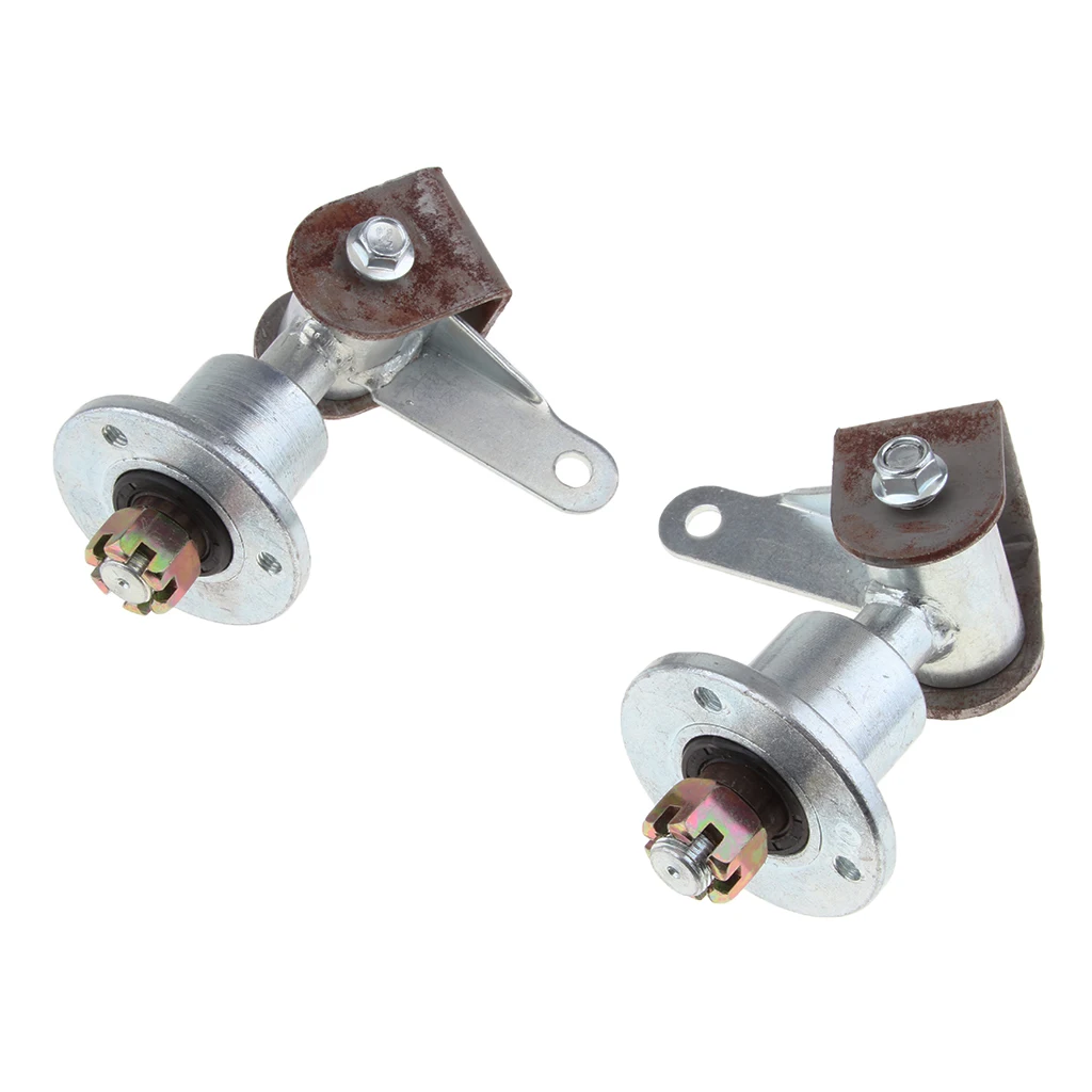1Pair 5 inch Wheel Knuckle Spindle With Wheel Hub DIY Go Kart Buggy Kart