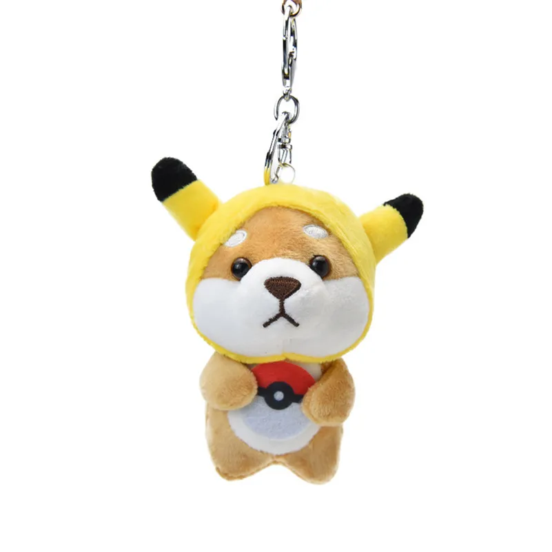 Cute Shiba Inu Dog Corgi Dolls Plush Keychain Cartoon Stuffed Animals Dressing stitch Soft Toys Bag Decoration Pendant Girl Toys Cute Shiba Inu Dog Corgi Dolls Plush Keychain Cartoon Stuffed Animals Dressing stitch Soft Toys Bag Decoration Pendant Girl Toys