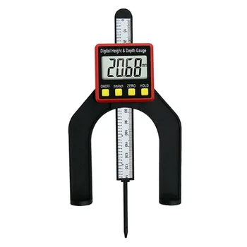 

LCD Digital Depth Gauge Display Scale Router Height Caliper Table Plastic