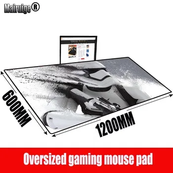 

MRGBEST Star Wars Customize Full Size Lock Edge Large Gaming Mouse Pad Waterproof Game Desk Mousepad Keyboard Mat for CSGO Dota