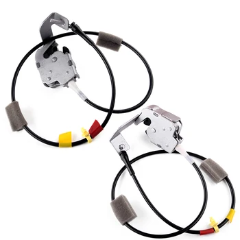 

1 Pair Rear 6L3Z-18264A27-A 6L3Z-18264A26-A Door Upper Latch Lock Assembly with Cable Fit for Ford F-150 F250