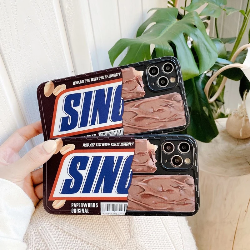 Hot Chocolate Peanut Butters Soft Silicon Phone Case for Apple Iphone 7 8 Plus X XS XR MAX 11 Pro Camera Protection Back Cover | Мобильные