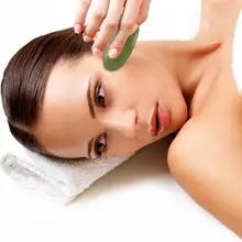 Натуральный нефрит, массажный скребок для лица, массажер для лица, натуральный нефрит, лифтинг для лица, против морщин, для похудения, красота, инструменты для ухода за здоровьем