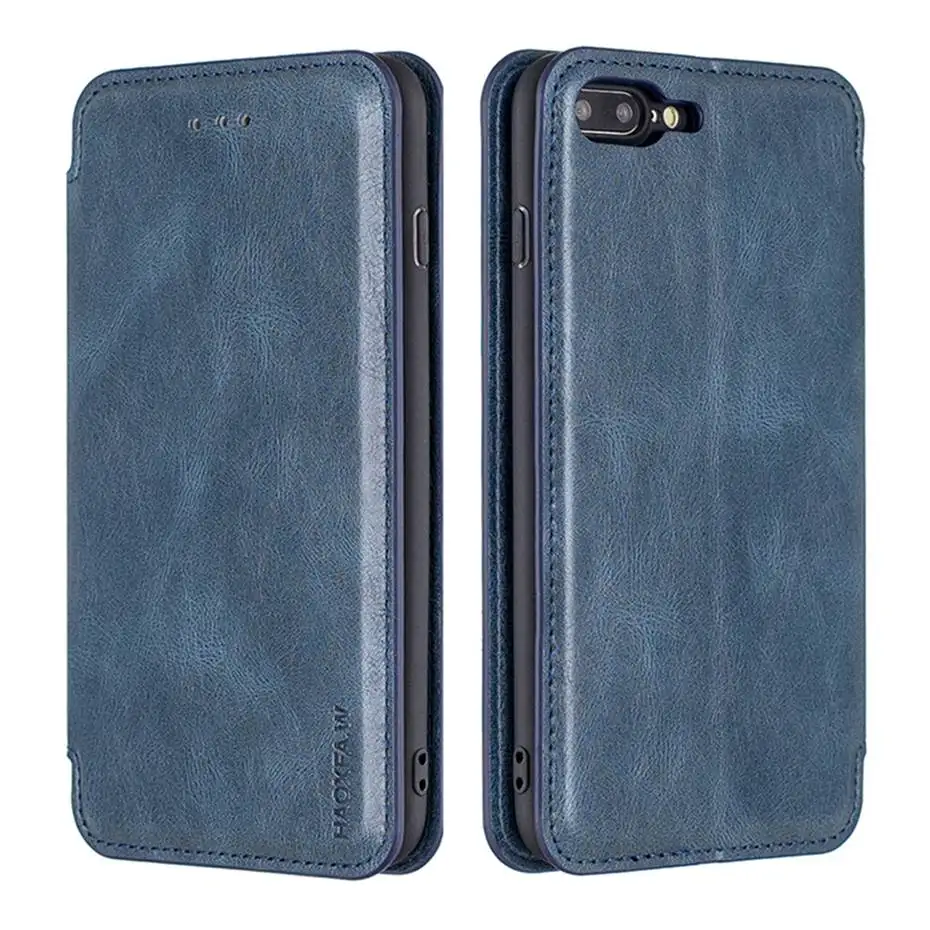 Роскошный Ретро Чехол-книжка кожаный чехол для iPhone 6 6S 7 8 Plus X XS XR XS Max кошелек чехол для телефона