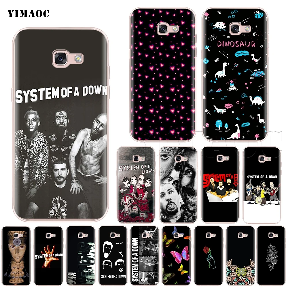 YIMAOC System Of A Down SOAD Case для Samsung Galaxy A2 J4 J6 J7 J8 Core Duo Plus Prime A20E A70S|Бамперы| |