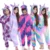 Kigurumi Onesie Дети Единорог Пижамы Для Детей Животных Мультфильм Одеяло Шпалы Детский Костюм Зима Мальчик Девочка Licorne Jumspuit