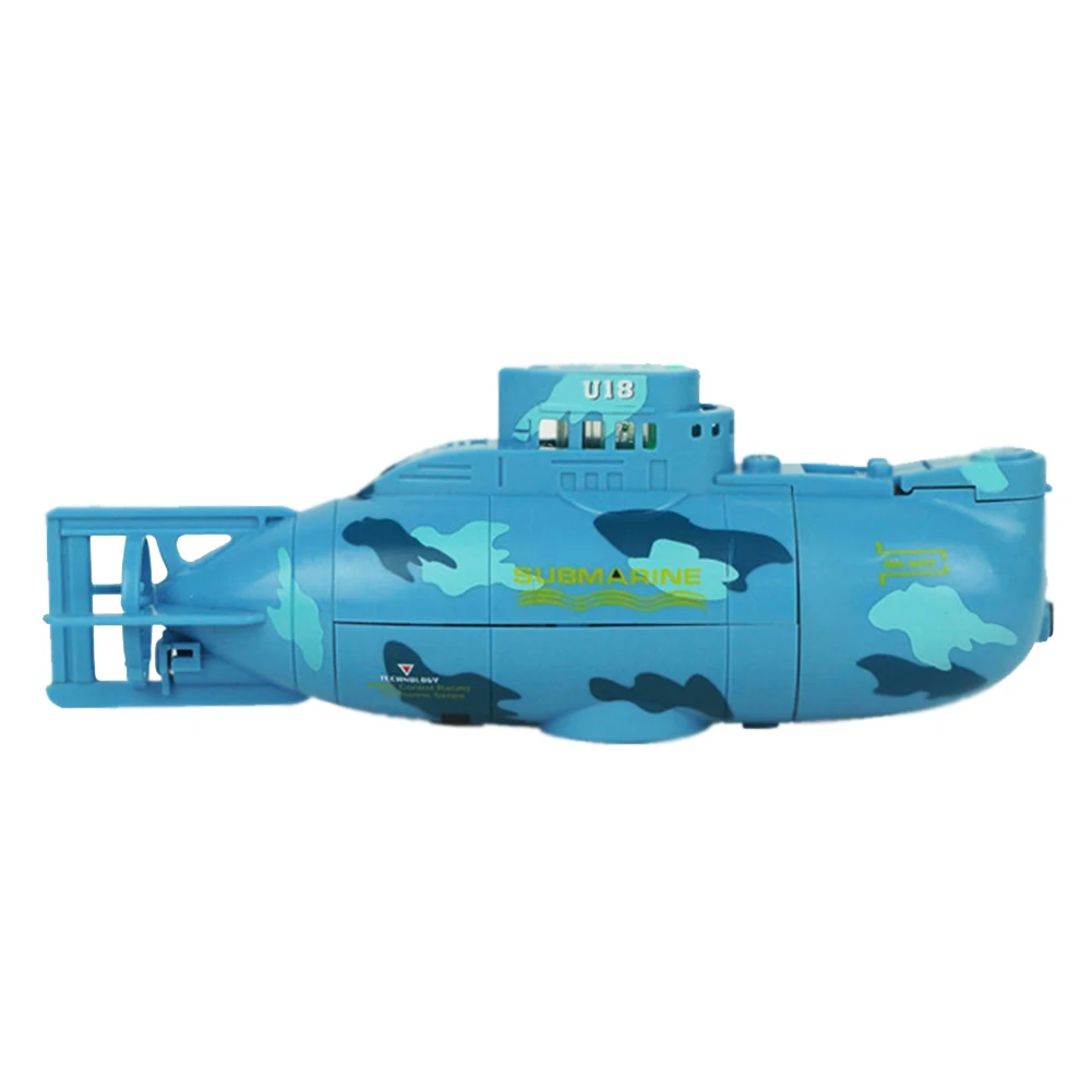 RC готов к запуску мини подводная лодка Модель Катера высокой мощности 3,7 в большая модель подводная лодка на радиоуправлении Игрушка на открытом воздухе с пультом дистанционного управления