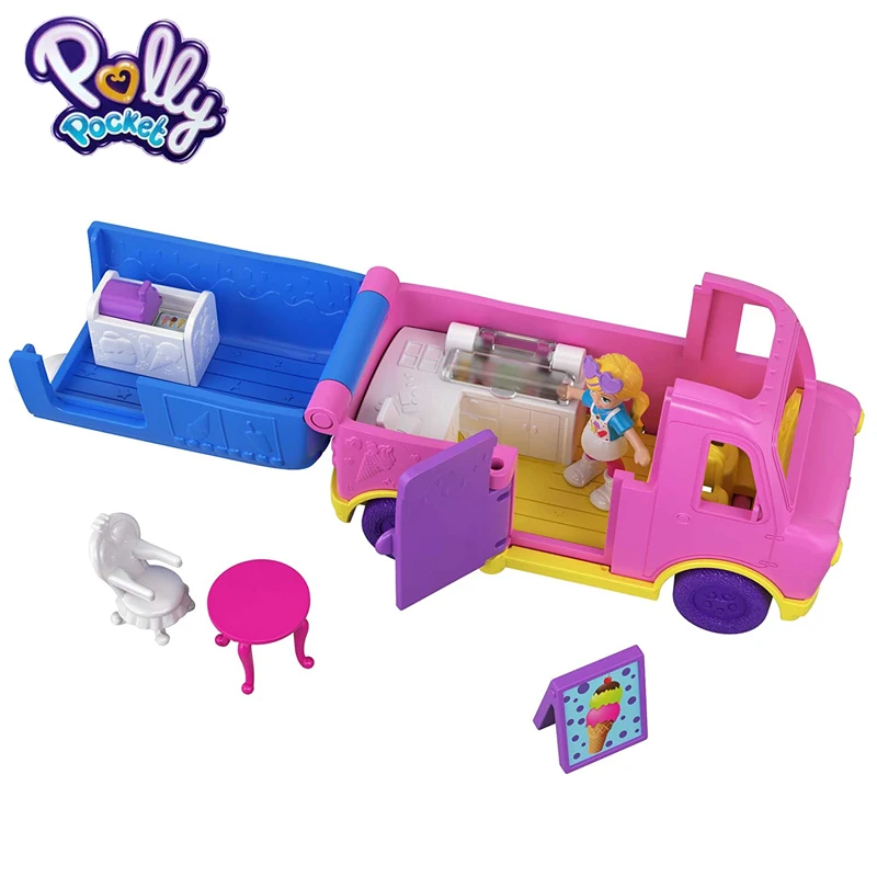 Polly Pocket Caminhão de Sorvete