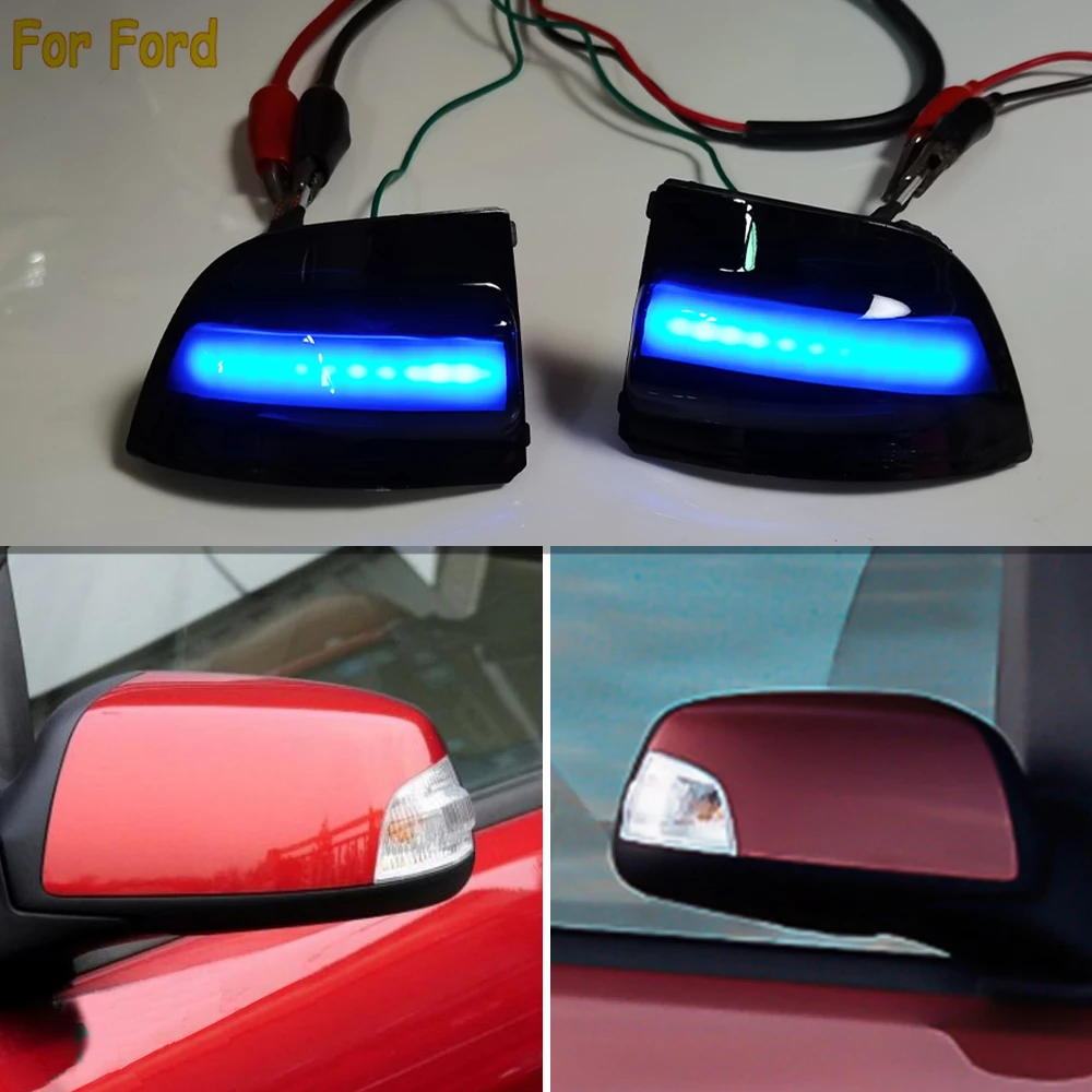 2pcs LED  ȸ ȣ  帣    Ŀ 2 MK2 2004-2008 C-MAX