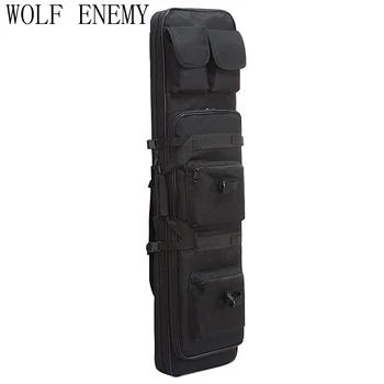 

Nylon 100cm / 39.4" Outdoor Military Hunting Backpack Tactical Shotgun Rifle Square Carry Bag Gun Protection Case Backpack
