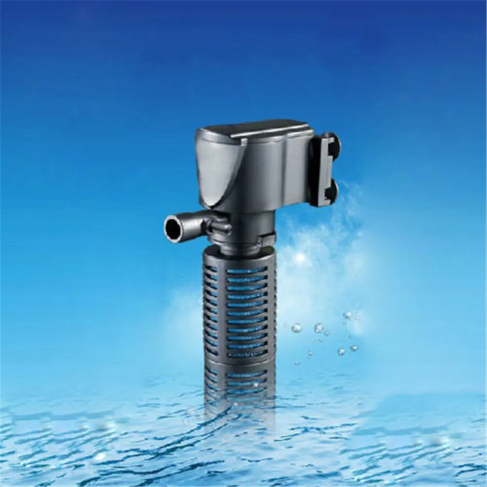 

1pc Mini Fish Tank Submersible Pump Spray for 3 in 1 Multi-function Aquarium Internal Filter color random