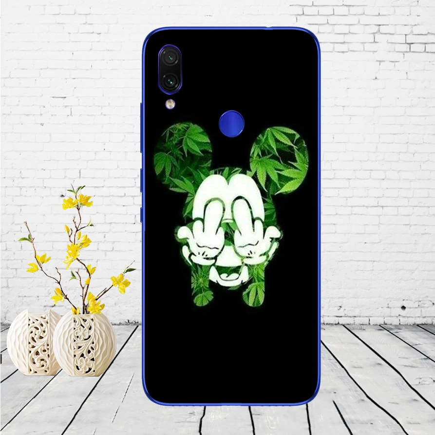 Чехол для Xiaomi Redmi Note 7, силиконовый чехол для Xiaomi Redmi Note 7, задняя крышка, чехол для Redmi Note 7, чехол для телефона - Цвет: F51