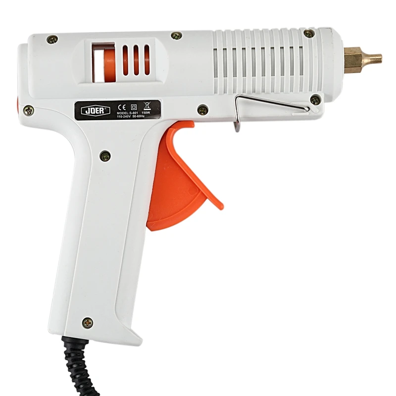 150W 140-220 centigrade manual temperature adjustment hot melt glue gun 2-3mm nozzle diameter intelligent hot melt glue gun use