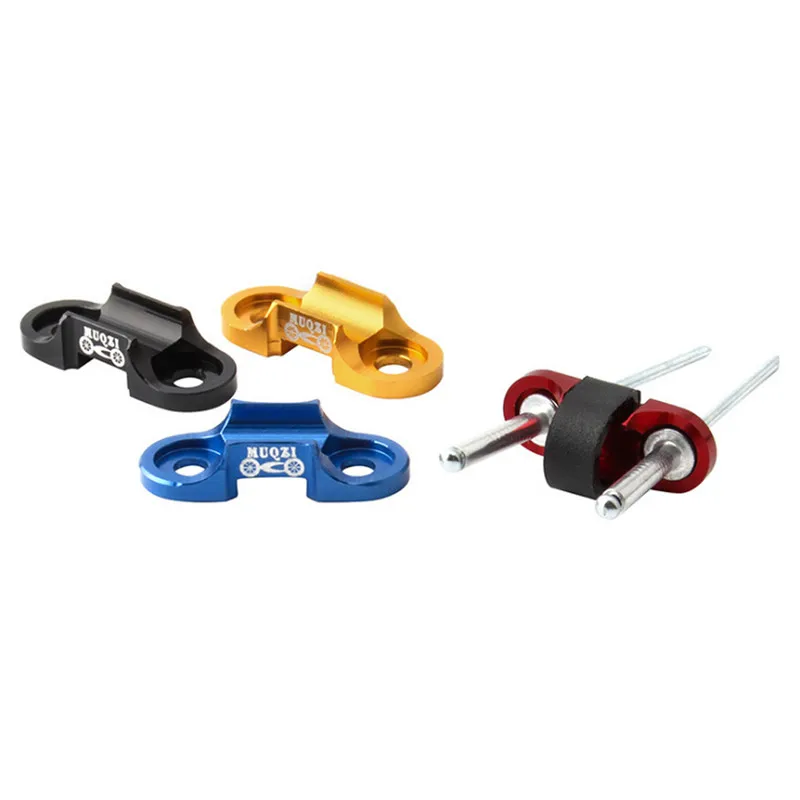 

1pc Bicycle Frame Line Pipe Line Seat Clamp Bicycle Frame C Buckle Brake Cable Sets Guide Adapter Aluminum Alloy Oil Tube Fixed