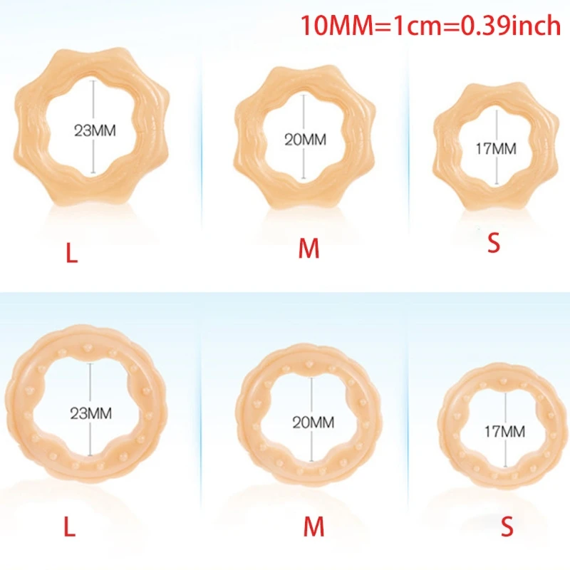 2 шт. мягкий фаллоимитатор кольцо для увеличения времени стимулятор задержки