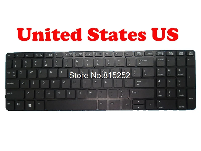 

Laptop Keyboard For HP ProBook 450 455 450 G2 455 G2 470 G2 768787-131 768787-001 Portuguese/English US