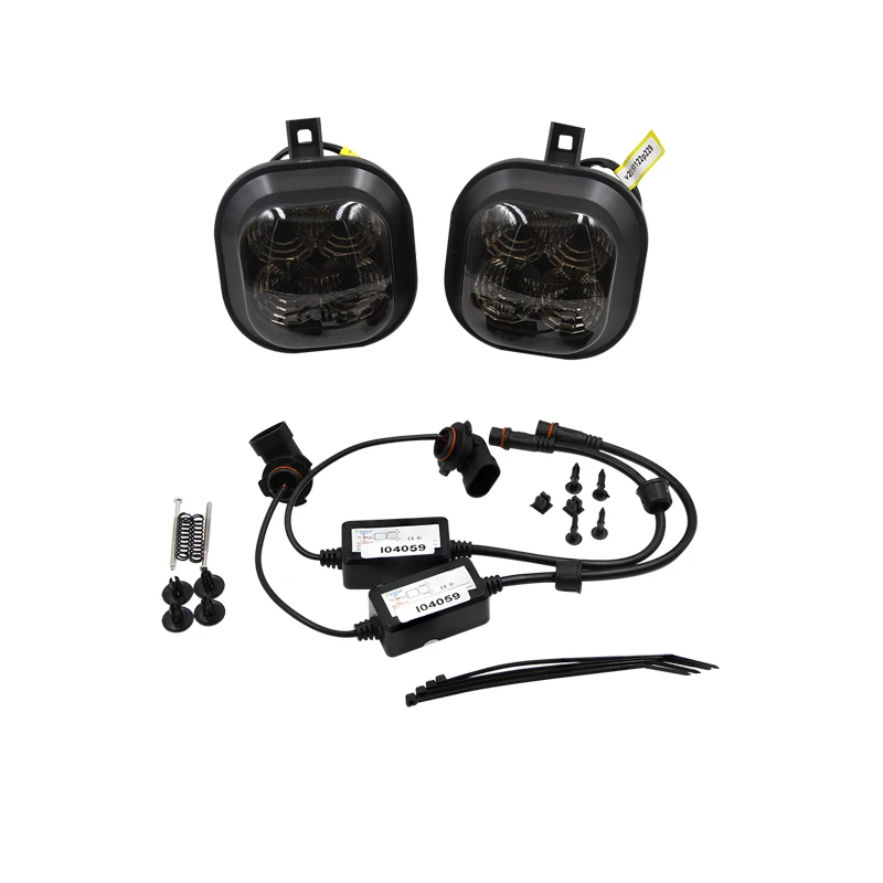 Подходит для Ford F-250 F-350 F-450 F-550 1999- экскурсия 2001-2004 переднего бампера светодиодные противотуманные светильник Наборы в сборе