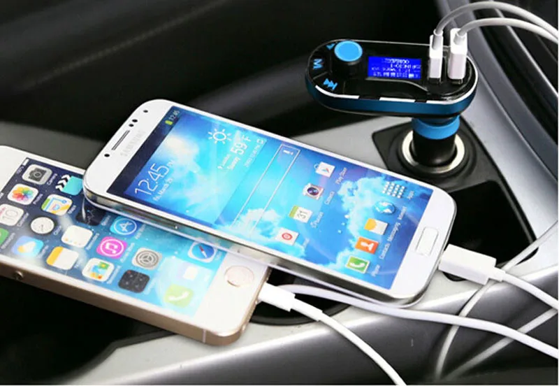 Kinganda беспроводной Bluetooth передатчик MP3-плеер автомобильный комплект для iPhone 8,6