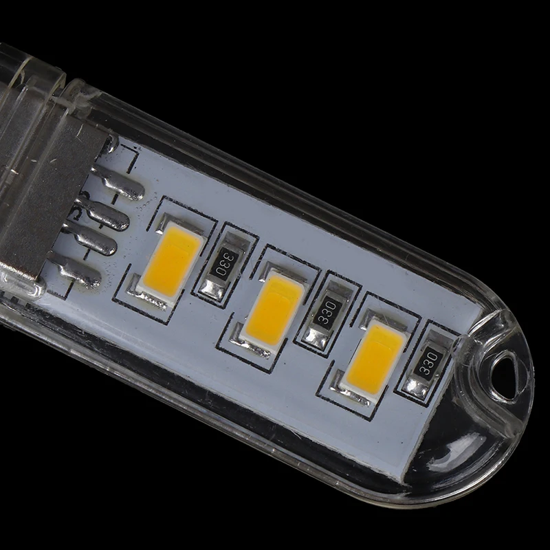 2 шт мини USB светодиодный лампы для чтения кемпинга Лампа для ПК компьютер-лэптоп ночник