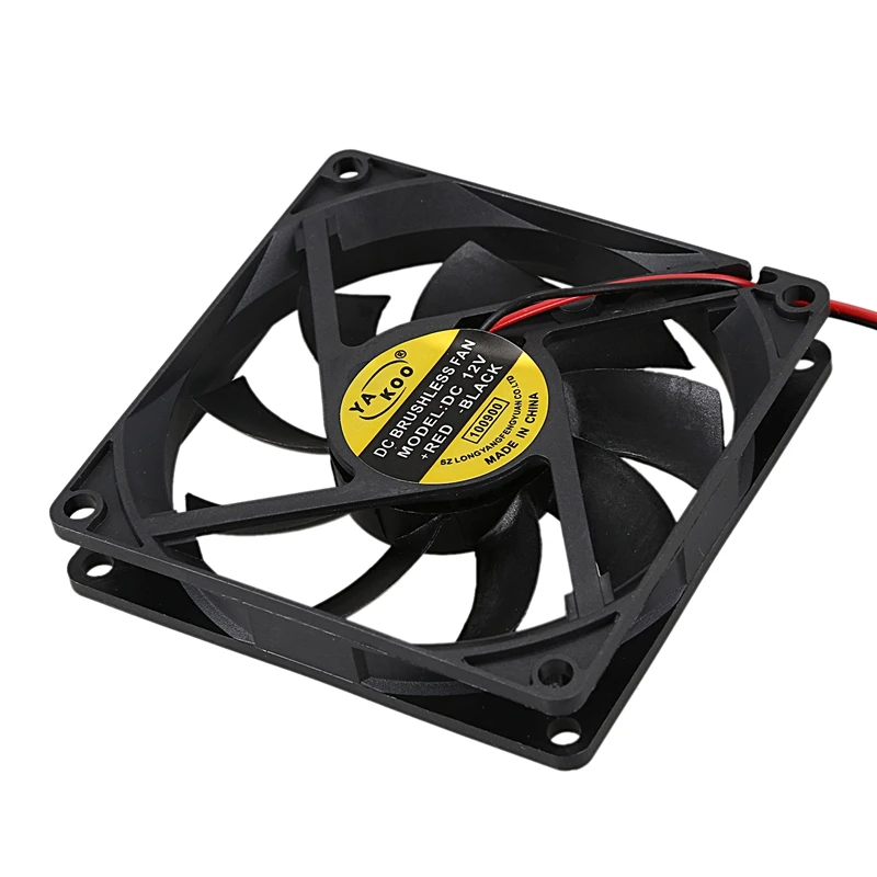 DC 12V 0.18A 2 контактный разъем ПК компьютер чехол Вентилятор охлаждения