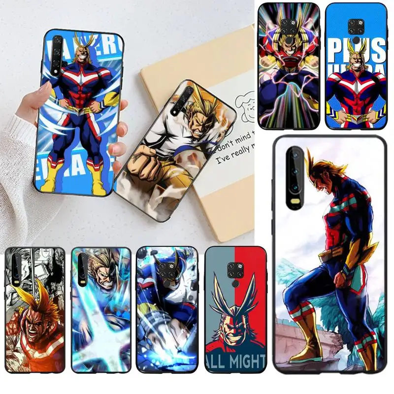 Чехол для телефона HPCHCJHM All Might Toshinori Yagi One чехол Huawei P40 P30 P20 lite Pro Mate 20 P Smart 2019|Бамперы|