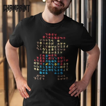 

Super Mario 30 Years Modern Men T Shirts Vintage Tee Shirt Short Sleeve O Neck T-Shirts 100% Cotton Gift Idea Clothes