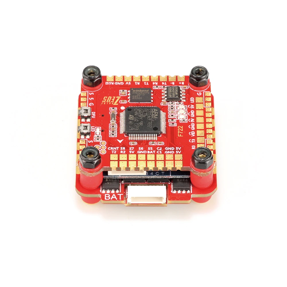 HGLRC Zeus F760 STACK 30X30 3-6S F722 Flight Controller 60A BLHELI_32 4in1 ESC for RC FPV Racing Freestyle 5inch 7inch Drones
