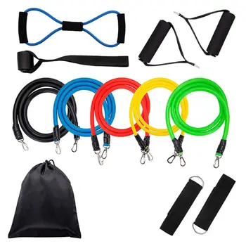 

8-Shaped Fitness Equipment Resistance Band Foldable Chest Expander Sculpt Rally Robust Resistance for Workout Sports Pull Stretc
