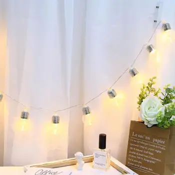 

Bulbs Modeling 10 LED Light Energy Saving Environmental Protection String Battery Xmas Wedding Birthday Valentine Decor