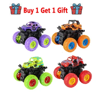 

Kids Car Toys Monsters Truck Inertia SUV Friction Power Vehicles Baby Boys Super Car Blaze Truck Children Gift Toys