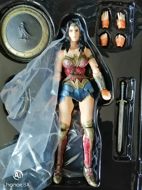 Сумасшедшие игрушки Mujer Maravilla figura de 1/6 escala pintada ПВХ figura coleccionable juguete 26 см