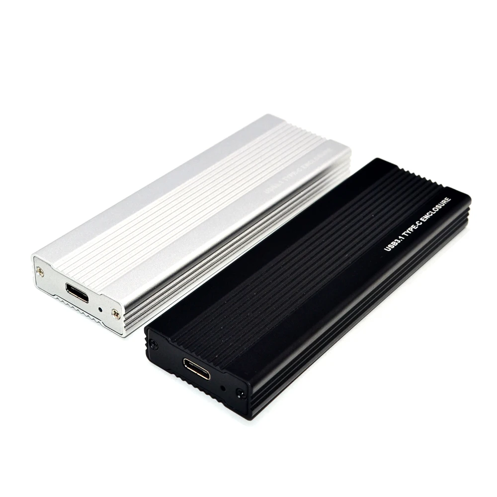 external hard drive case M2 SSD Case NVME USB SSD Enclosure SSD Box M.2 Case Adapter USB 3.1 Gen 2 External M 2 Box for NVME M Key 2242/2260/2280 M2 Case usb 2.0 sata hdd external box