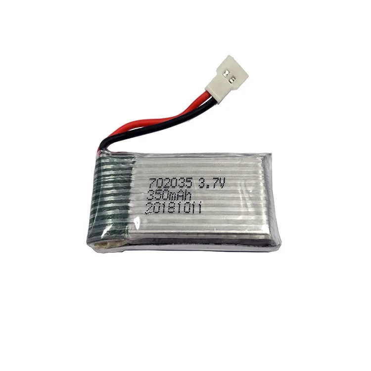 3.7v 350mah Lipo Battery Spare Part For Rc Drone Helicopter Hubsan X4