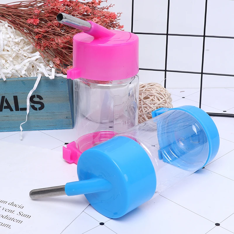Plastic Drinking Head Pipe Fountains Water Feeder Water Bottle Holder Dispenser