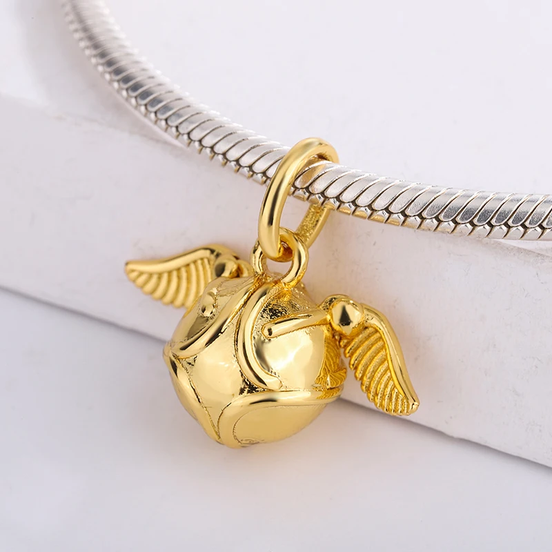 925 Sterling Silver Golden Snitch 
